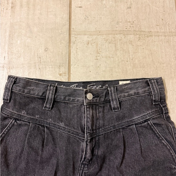 Free People Sidecar Mini Denim Skirt - Picture 4 of 6